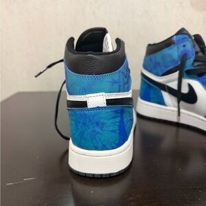 Nike Blue and Black Kids Sneakers